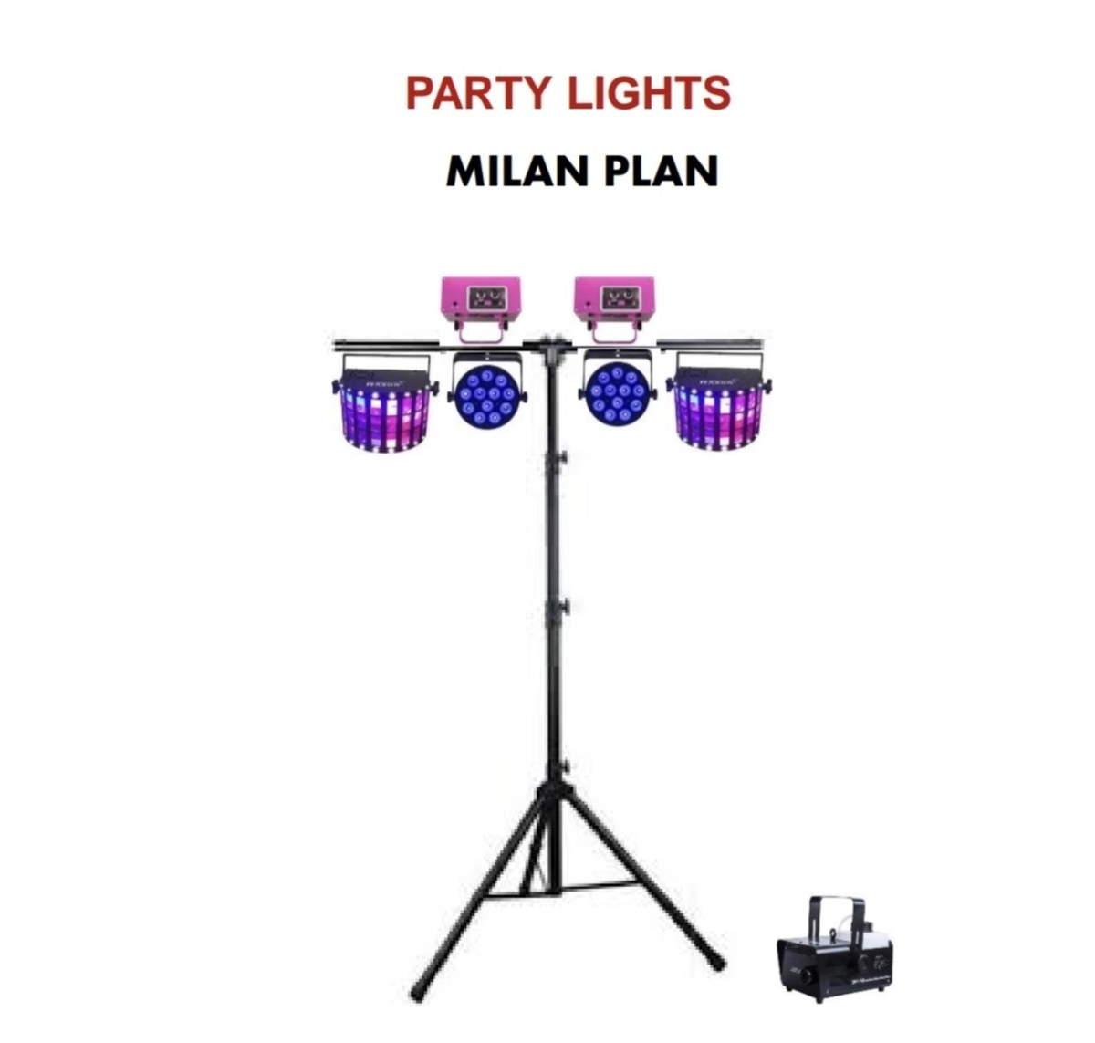 Milan plan — lighting setup included